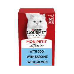 Cod, Sardine and Salmon 6x50g