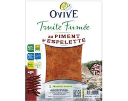 Truite Fumée au Piment d'Espelette 3 tranches mini