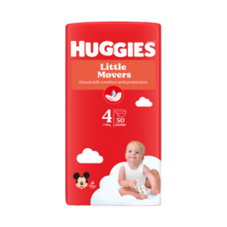 Couches Huggies Little Movers taille 4