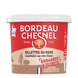 Rillettes de porc Engagées Bordeau Chesnel