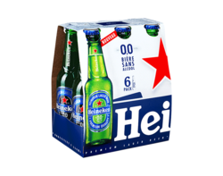 Heineken 0.0 bière blonde sans alcool 6x25cl