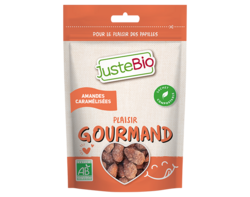 Amandes caramélisées BIO 150g