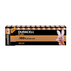 Duracell Plus 100%  AA X24