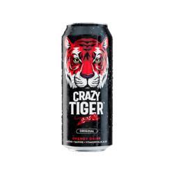 Crazy Tiger Original - Canette 50cl