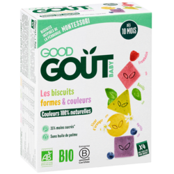 Les biscuits formes & couleurs 80g
