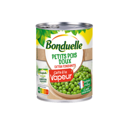 Petits Pois doux vapeur - 610g