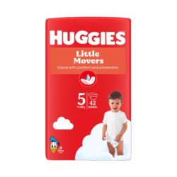 Couches Huggies® Little Movers taille 5
