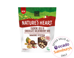 Cashew, Goji & Chocolate Goldenberry Mix 100g