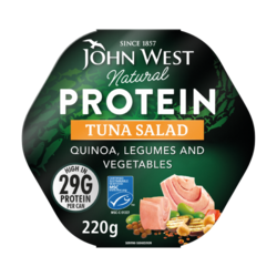 Tuna Salad with Quinoa, Legumes & Vegetables