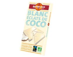 Chocolat Blanc Eclats de Coco