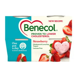 Strawberry yogurt x4