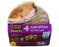4 Galettes de blé noir Bernard Jarnoux Crêpier