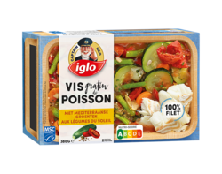 Visgratin Mediterraanse groenten 380g