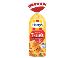 Brioche tressée chocolat sans additifs