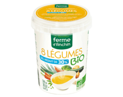 8 légumes, sel réduit de-30% BIO