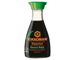 Sauce soja réduite en sel