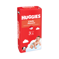 Couches Huggies Little Movers Taille 3
