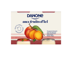 Danone aux fruits d'ici