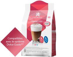 Capsules Café Royal Cappuccino
*Cette marque est la propriété de tiers qui n’ont aucune relation avec Delica AG.