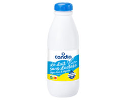 Le Lait Sans Lactose 1/2 écrémé 1L
