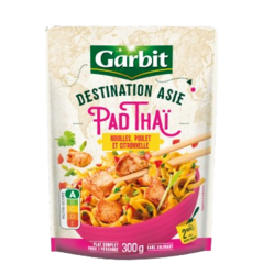 Pad Thaï, nouilles, poulet et citronnelle