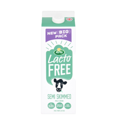 Arla Lactofree Semi Skimmed Milk 2L