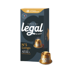 Legal Lungo N°5 - capsules aluminium x10