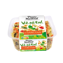 Salade de Couscous pois chiches et légumes