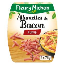 Allumettes de Bacon Fumé à cuire 2x75g