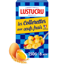 Collerettes aux œufs frais 250g et 500g