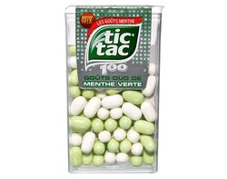 Tic Tac Goûts Duo de Menthe Verte
