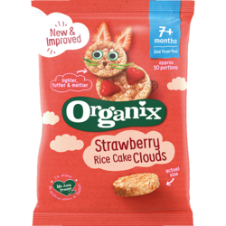 Strawberry Rice Cake Clouds