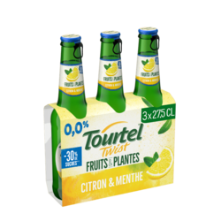 Tourtel Twist Fruits&Plantes citron/menthe 