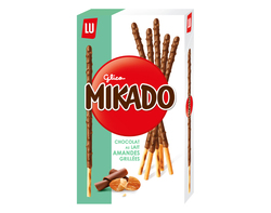 Mikado Chocolat au lait amandes grillées 75g