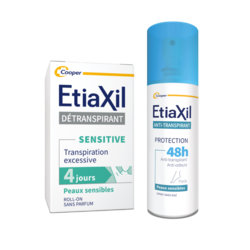 Etiaxil Anti-transpirant Protection 48h Pieds Spray sans gaz 100ml