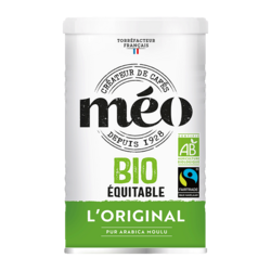 Méo L'original Bio Équitable Moulu Boite 250g