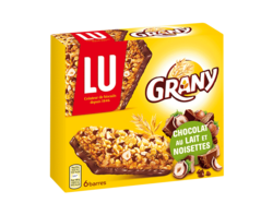 GRANY Chocolat au Lait Noisettes x6