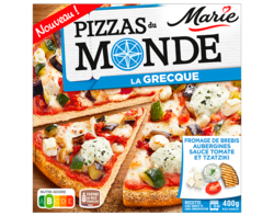 Pizzas du Monde Grecque