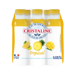 Cristaline au jus Tropical