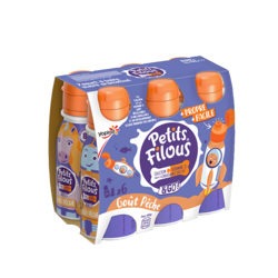 Yaourt à boire 6x100g Parfum Pêche