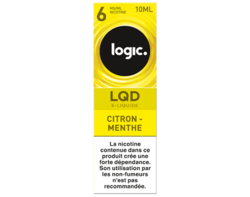 Bouteille e-liquide LQD Citron - Menthe 6mg/ml