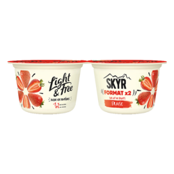 Skyr Lit de Fruits Fraise