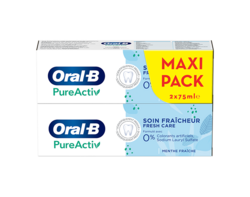 Oral-B PureActiv Soin Fraicheur 2x75ml
