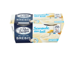 Semoule Nature au lait de Brebis