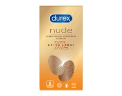 Préservatifs Nude XL x8