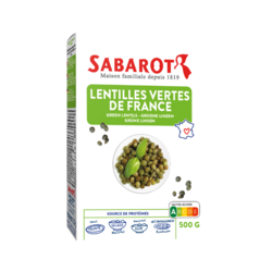 Lentilles vertes de France - 500g
