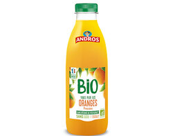 Les jus de fruits Andros Bio 75cl