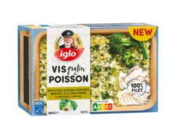 Visgratin broccoli en mosterd 380g