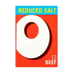 Oxo Beef Reduced Salt Stock Cubes x12 71g