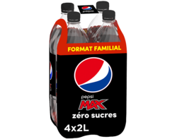 Pepsi Max Format Familial 4x2L